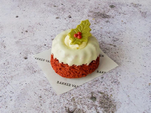 Mini tulband red velvet