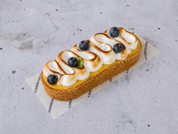 Citroen-meringue slof