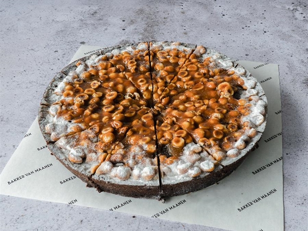Chocolade hazelnoottaart